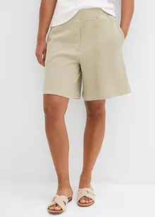 Slip on-shorts av 100% bomull, bonprix