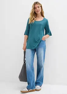 Topp i myk viskose, bonprix