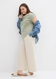 T-skjorte i 100% økologisk bomull (2-pack), bonprix