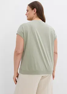 T-skjorte i 100% økologisk bomull (2-pack), bonprix