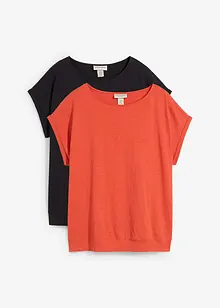 T-skjorte (2-pack), bonprix