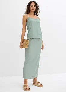 Singlet av lett krepp, bonprix