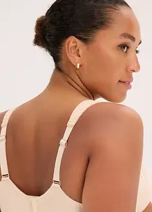 T-skjorte-BH med spiler og bomull (2-pack), bonprix