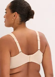 T-skjorte-BH med spiler og bomull (2-pack), bonprix