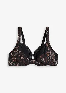 Spile-BH med vatterte skulderbånd og delikate blonder, bonprix