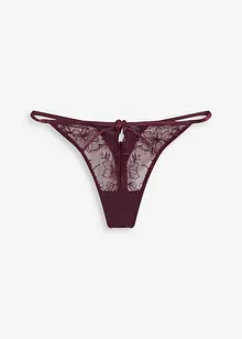 Stringtruse i nydelig blondemateriale, bonprix