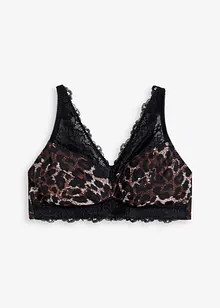 Minimizer-bralette med nydelige blonder, bonprix