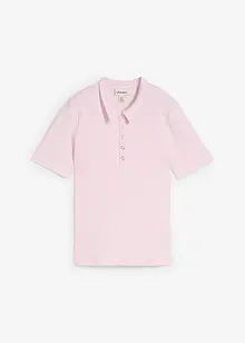 Ribbet poloskjorte, bonprix