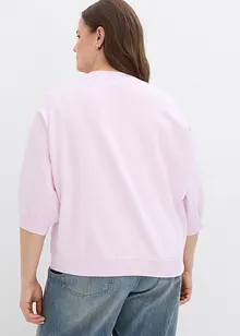 Oversized sweatshirt i 100% bomull, bonprix