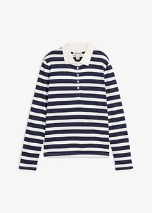 Poloskjorte i fast økologisk bomull, bonprix