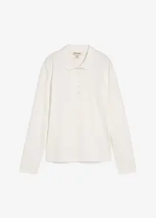 Poloskjorte i fast økologisk bomull, bonprix