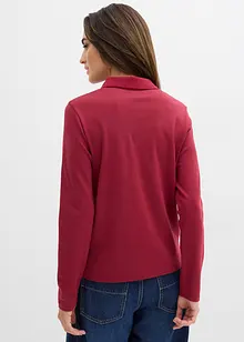 Poloskjorte i fast økologisk bomull, bonprix