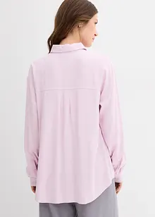 Skjortebluse av myk viskose, bonprix