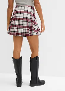 Bukseskjørt med rutemønster, bonprix