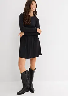 Utsvingt trikotkjole, bonprix