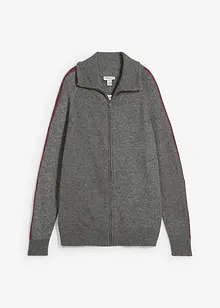 Strikkejakke i myk ullmiks, bonprix