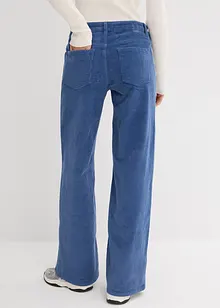 Cordbukse av elastisk bomullsmiks, bonprix