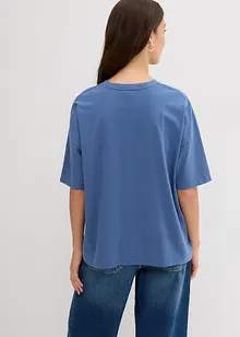 Oversized topp i 100% økologisk bomull, bonprix