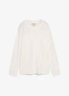 Langermet topp i 100% økologisk bomull, bonprix