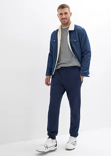 Joggebukse i 100% økologisk bomull, Regular Fit, bonprix