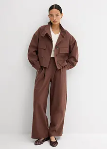 Bukse i viskosemiks med praktiske detaljer, bonprix