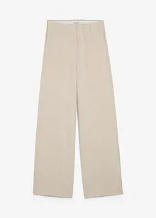 Vid bukse i strikket materiale, bonprix