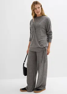 Cardigan i omslagsmodell, bonprix