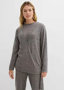 Cardigan i omslagsmodell, bonprix