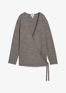 Cardigan i omslagsmodell, bonprix