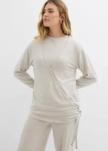 Cardigan i omslagsmodell, bonprix