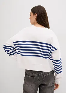 Oversized sweatshirt i 100% bomull, bonprix