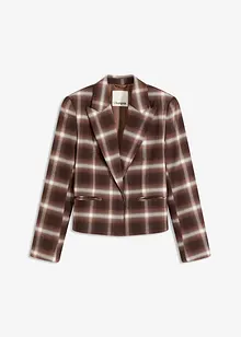 Rutet blazer, bonprix