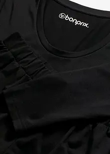 Loungewear-kort pyjamas i lett, mykt materiale, bonprix