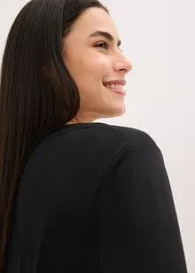 Loungewear-kort pyjamas i lett, mykt materiale, bonprix