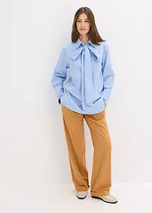 Knytebluse i 100% bomull, bonprix