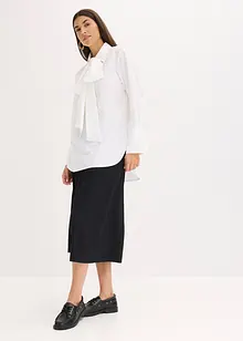 Knytebluse i 100% bomull, bonprix