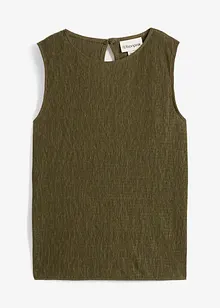 Crinkle topp, bonprix