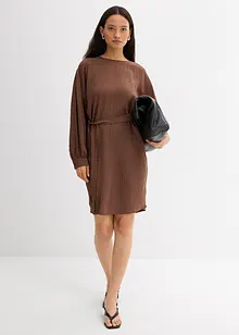 Minikjole i strukturert materiale med viskose, bonprix