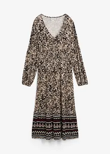 Maxikjole i myk viskose-/elastanmiks, bonprix