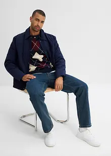 Genser i 100% bomull med Argyle-mønster, bonprix