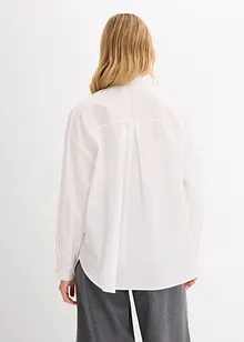 Bluse med strassapplikasjon, bonprix