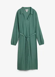 Midikjole i lett viskose, bonprix