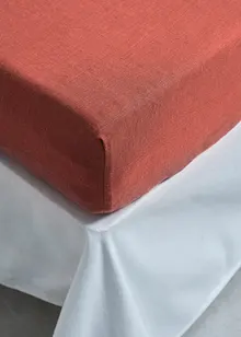 Forseggjort stretchlaken i lin, bonprix