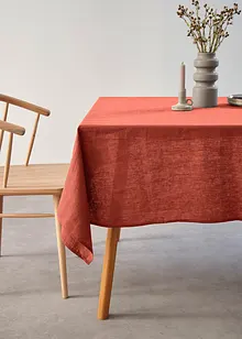 Forseggjort overkast i lin, bonprix