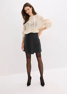 Strømpebukse i straps-strømpe look 30 DEN, bonprix