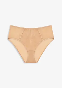 Truse med høy midje og skimrende materiale, bonprix