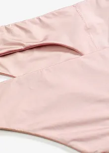 Highwaist-stringtruse med glanseffekt (2-pack), bonprix