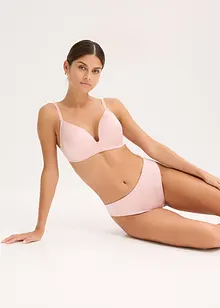 Highwaist-stringtruse med glanseffekt (2-pack), bonprix