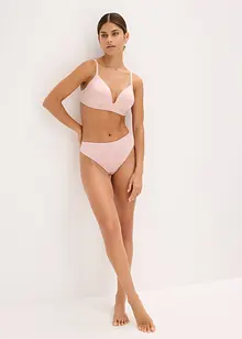 Highwaist-stringtruse med glanseffekt (2-pack), bonprix