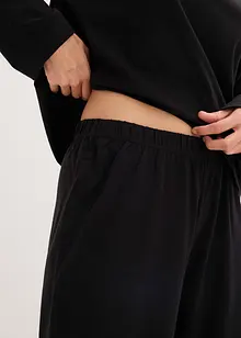 Loungewear-kosedress i myk bomull, oversized, bonprix